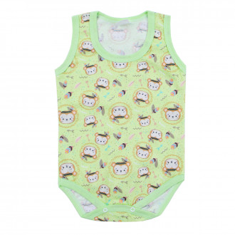 Бебешко боди-потник с маймунки