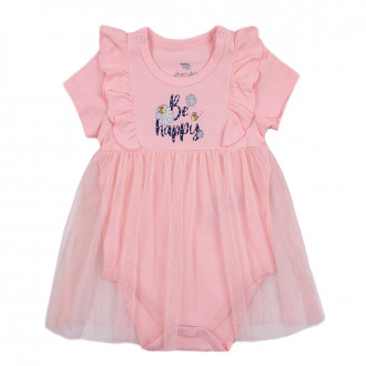 Бебешко боди-рокля "Be happy" 1