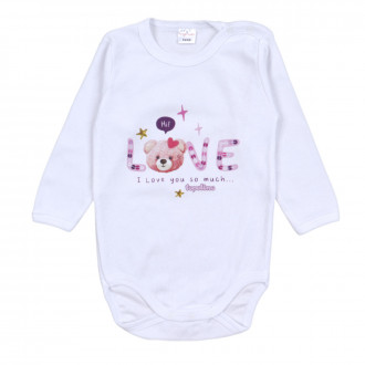 Бебешко памучно боди "Love"