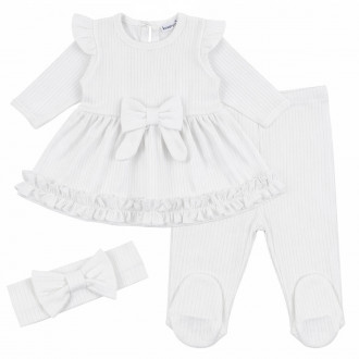 Бебешки комплект ''Born Pretty'' в екрю