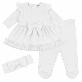 Бебешки комплект ''Born Pretty'' в екрю
