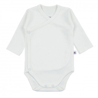 Бебешко боди "прегърни ме" в екрю