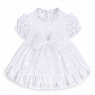 Бебешка рокля с ефирна пандела