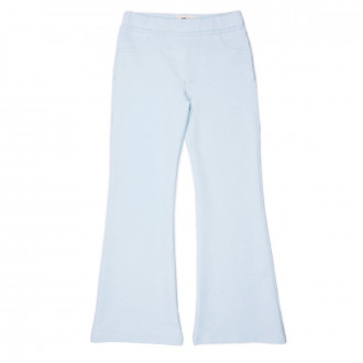 Бледосин трикотажен ''чарлстон'' панталон