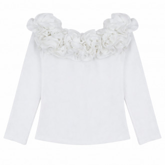 Детска блуза с ефектно деколте