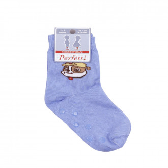 Детски къси чорапи ''Dog'' в синьо