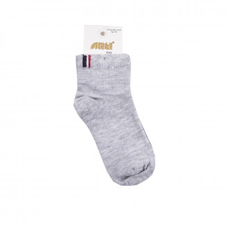 Детски къси чорапи в светлосиво