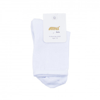 Къси бели чорапи за момичета