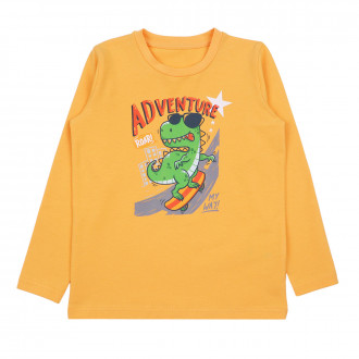 Детска блуза "Adventure" в оранжево 1