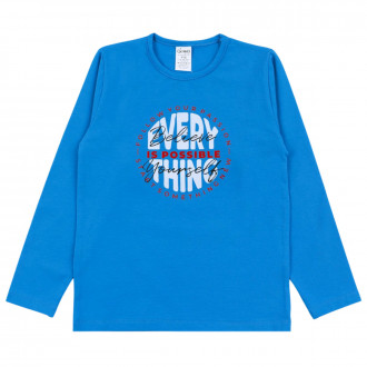 Детска блуза "Every thing" в синьо