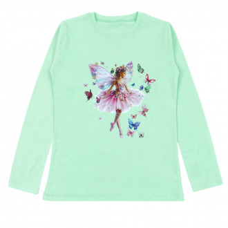 Детска блуза "Faity" в мента