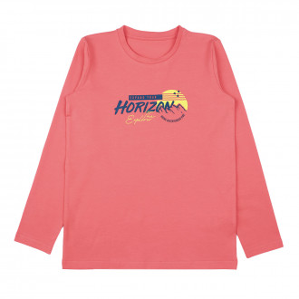 Детска блуза "Horizon" в корал