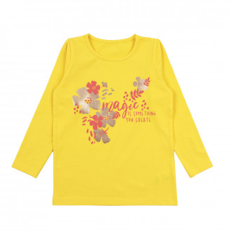 Детска блуза "Magic" в жълто 1