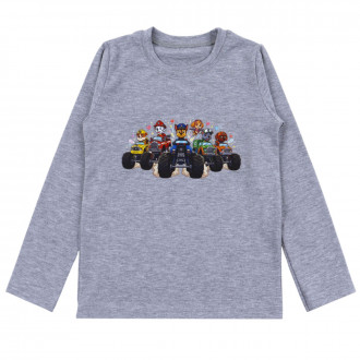 Детска блуза "Отряд" в сив меланж