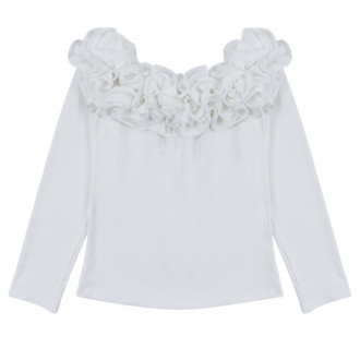 Детска блуза с ефектно деколте