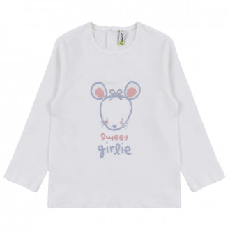 Детска памучна блуза "Sweet mouse"