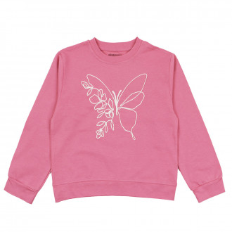 Детска блуза в наситено розово 1