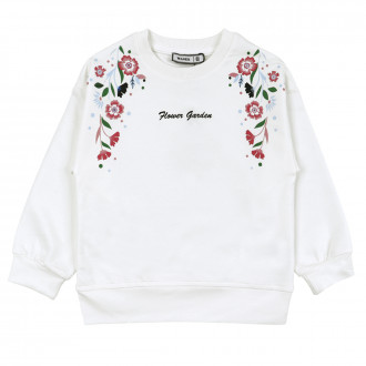 Детска плътна блуза "Flower garden"