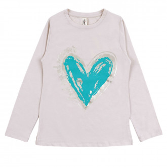 Детска блуза за момичета "Loved"