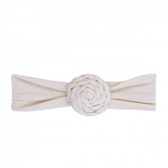 Детска лента за глава "Rose" в светлобежово