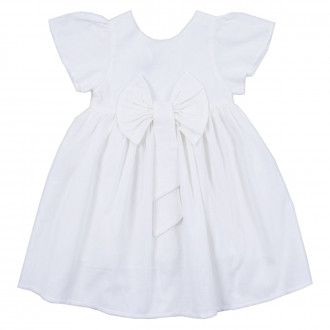 Детска лятна рокля "Бети" в бяло 1
