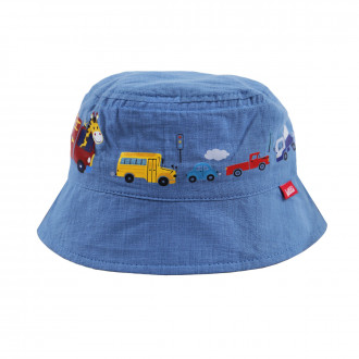 Лятна памучна шапка ''Beep'' в синьо