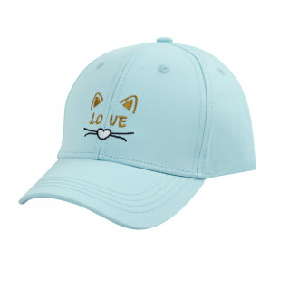 Детска лятна шапка ''Cat'' в мента