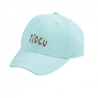 Детска лятна шапка с лого в свтлосиньо