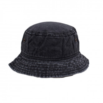 Дънкова лятна шапка в тъмносиво