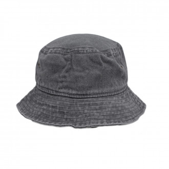 Дънкова лятна шапка в сиво