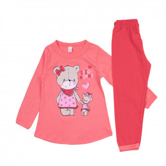 Детска памучна пижама "Bear" 1