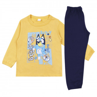 Детска памучна пижама "Faces"