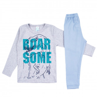 Детска памучна пижама за момчета  1