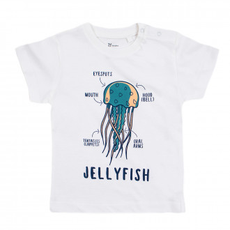 Детска памучна тениска "Jellyfish" 1