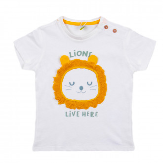Детска памучна тениска "Lion" 1