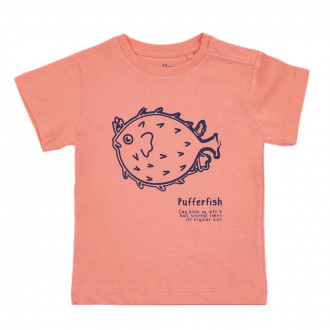 Детска памучна тениска "Pufferfish" 1