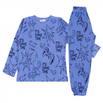 Детска памучна пижама ''Game time''