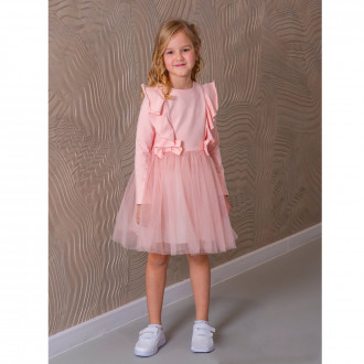 Детска рокля "Елиа" в розово 1