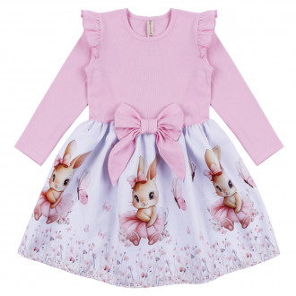Детска рокля ''Балеринка'' в розово