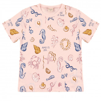 Детска памучна тениска ''Amo el sol''