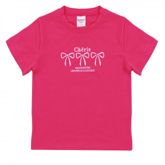 Детска тениска с камъчета ''Amour''