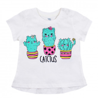 Детска тениска "Catctus" за момичета 1