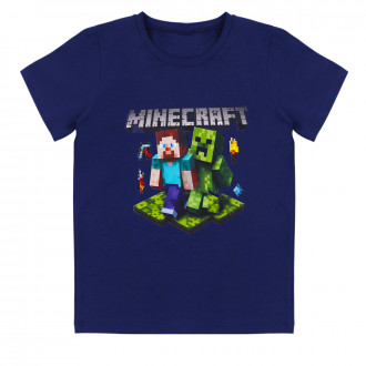 Детска тениска ''Craft'' в тъмносиньо