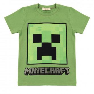 Детска тениска ''My world'' в зелено