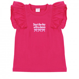 Детска тениска ''Dance" в циклама
