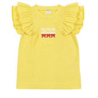 Детска тениска ''Dance" в жълто