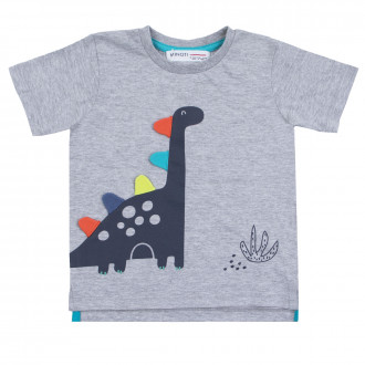 Детска тениска за момчета с динозавър 1