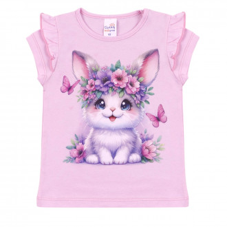 Детска тениска за момичета "Sweet bunny"