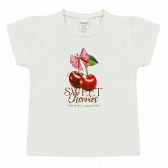Детска тениска за момичета "Sweet cherries" 1