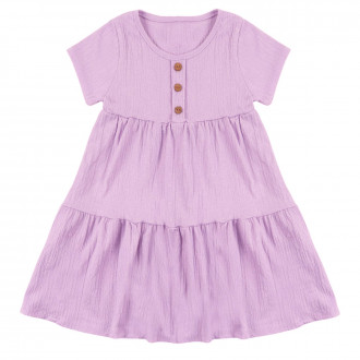 Лятна трикотажна рокля ''Жаклин'' в лилаво